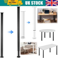 2/4x Adjustable Kitchen Worktop Desk Breakfast Bar Table Leg Support 710-1100MM