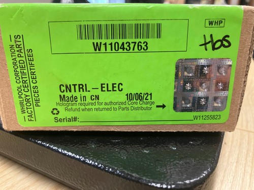 NEW WHIRLPOOL OEM W11043763 CONTROL ELECTRIC BOARD