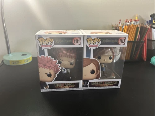 Funko Pop Jujutsu Kaisen Yuji Itadori Vinyl Figure Exclusive And Nobara