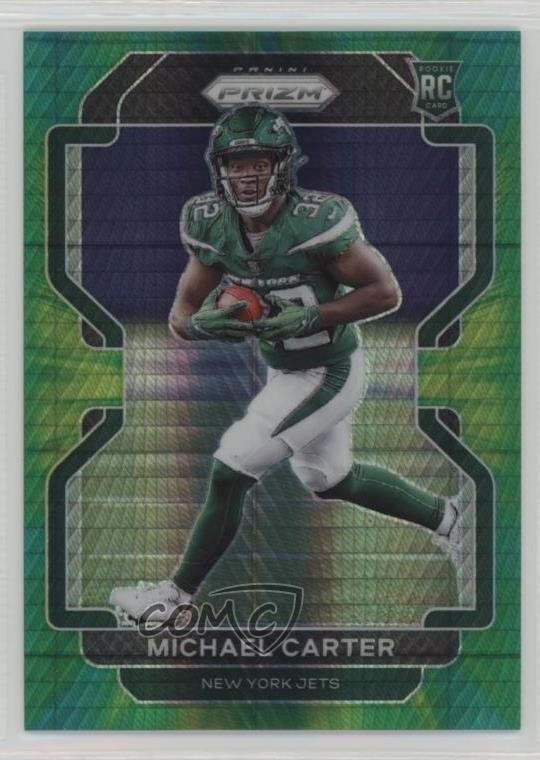 2021 Panini Prizm Rookie Hyper Prizm /175 Michael Carter #365 h9z