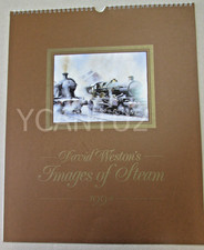 David Weston Railway Calendar 1994 Collectors Item with 6 Prints RARE