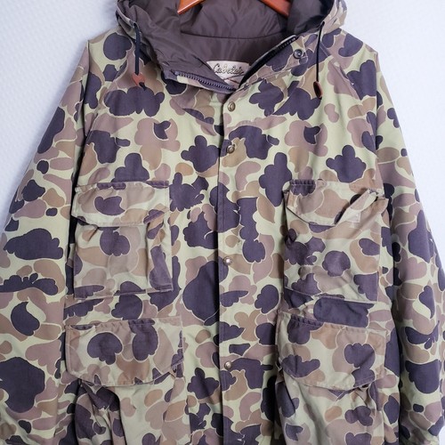 VTG Cabelas Hunting Jacket Mens XL Frogskin Camo Parka Coat Goretex Thinsulate - Picture 2 of 18