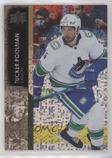 2021-22 Upper Deck Extended Series Speckled Rainbow Foil Tucker Poolman #652