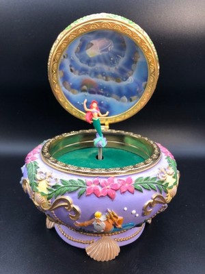 Disney Little Mermaid Ariel Deluxe Music Box 1998 Part of Your World