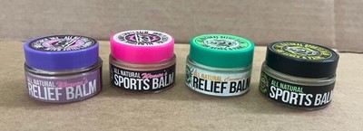 Topical Pain Reliever (All-Natural) Four Pack