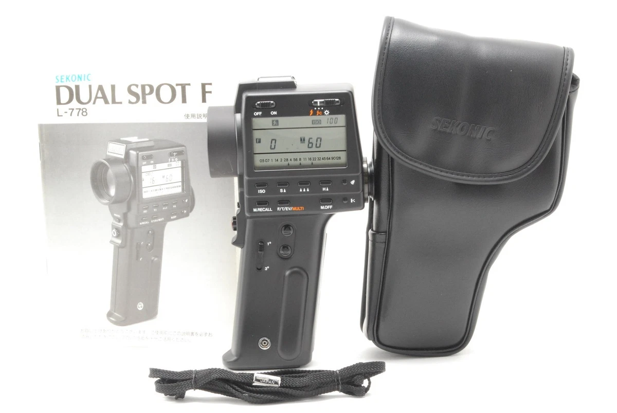 L-778 F SPOT SEKONIC DUAL Spot Dual Sekonic セコニック 露出計 1円 
