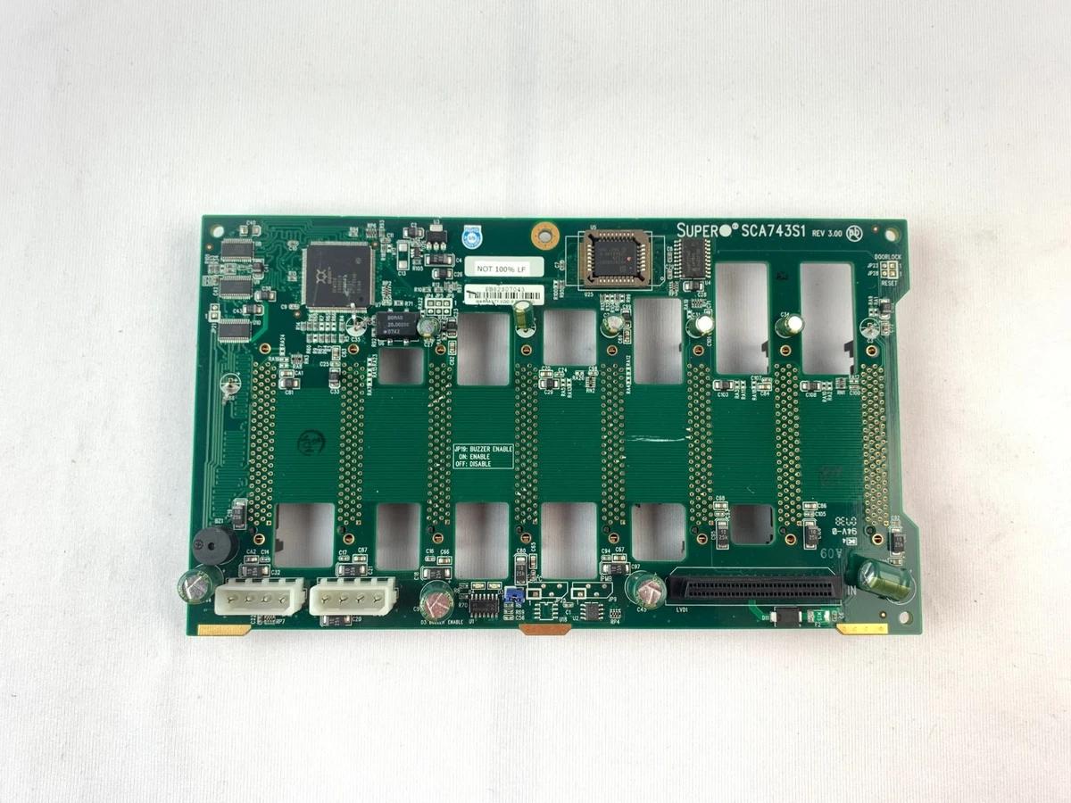 Backplane Supermicro SAS825MTQ 3 Baies 3.5" LFF SAS SATA, Reconditionné