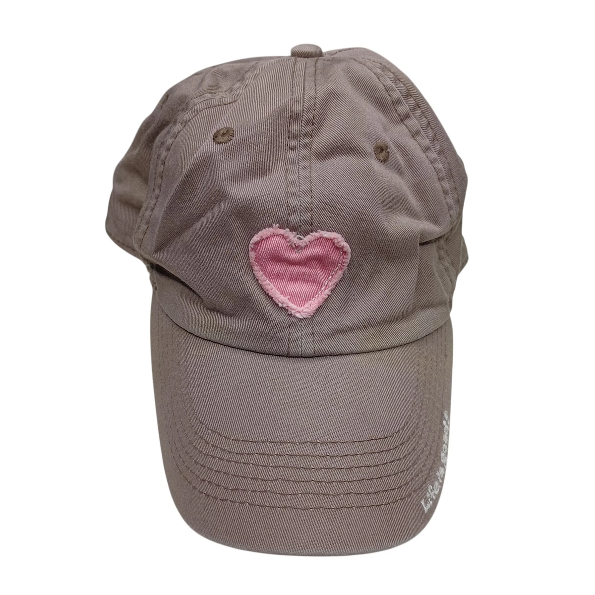 Life Is Good Women’s Logo Baseball Cap Hat Pink Strapback NWT Dusty Pink Strapback Hat (Color: Dusty Pink) | BetterMe Store main image 3