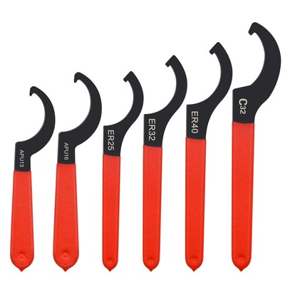 2/4/6/10Pcs Coilover Spanner Wrench Set Coilover Wrench C-Shape Spanner