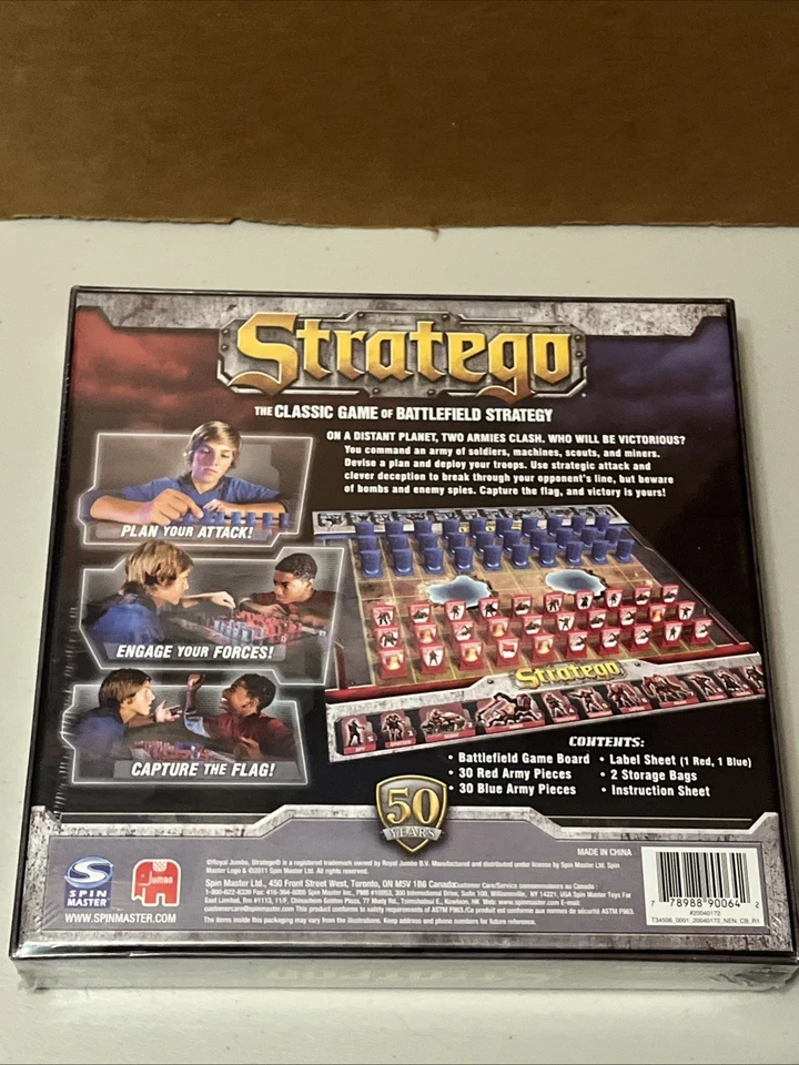Stratego: 50 Years (Spin Master, 2011) Brand New - Factory Sealed - Image 2 of 4