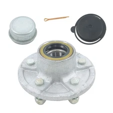 Labwork 5 on 4.5' Galvanized For 3500 lbs. #84 Spindle Trailer Hub Kit