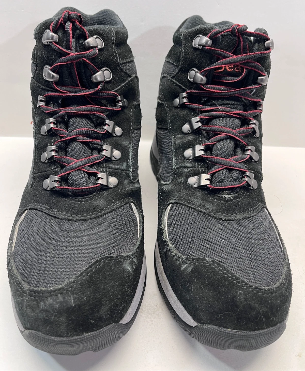 LL Bean Boots Mens Size 8 M Black Lace Up Hiking Winter Snow Outdoors