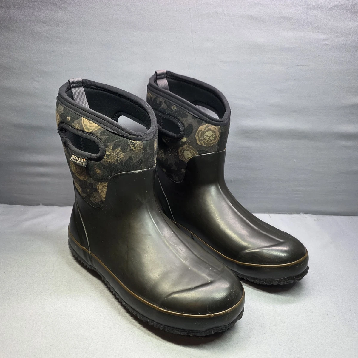 Boots imperméables grande largeur - Marron - Femme - 79.99