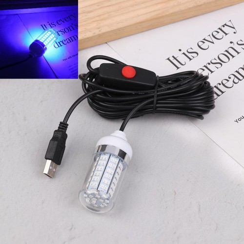 5V USB LED Angellicht IP68 Köder Fischfinder Lampe zieht Garnelen Tintenfisch Krill an - Bild 13 von 16
