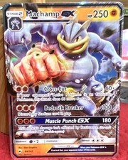 Pokémon Machamp GX Burning Shadows 64/147 Ultra Rare Holo EN 250 HP on eBay