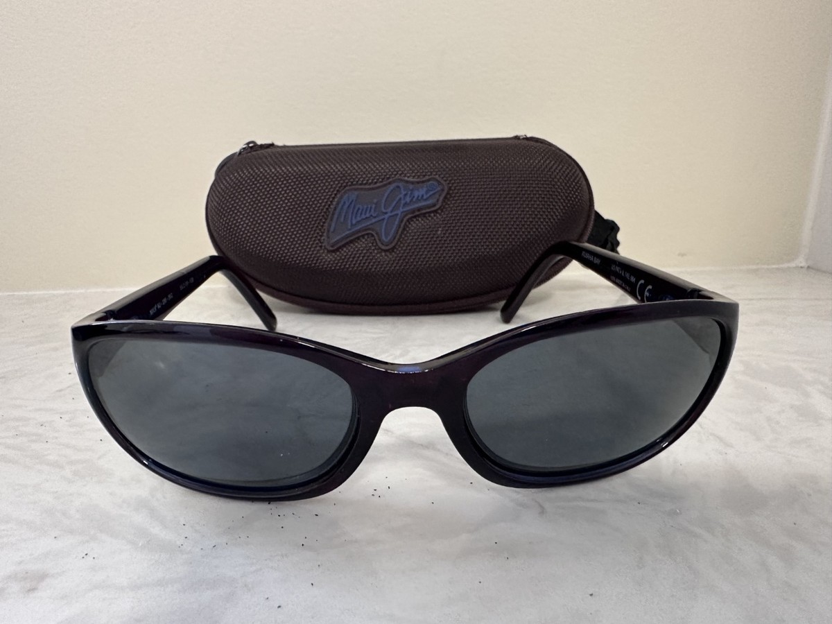 Maui Jim Kuiaha Bay Rootbeer Blue MJ 286 26C 55 19 128 Sunglasses Frames View 2