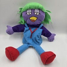 Letter People Ms Y The Letter People Puppet  Yodeling Yawn  Hand Puppet Vintage