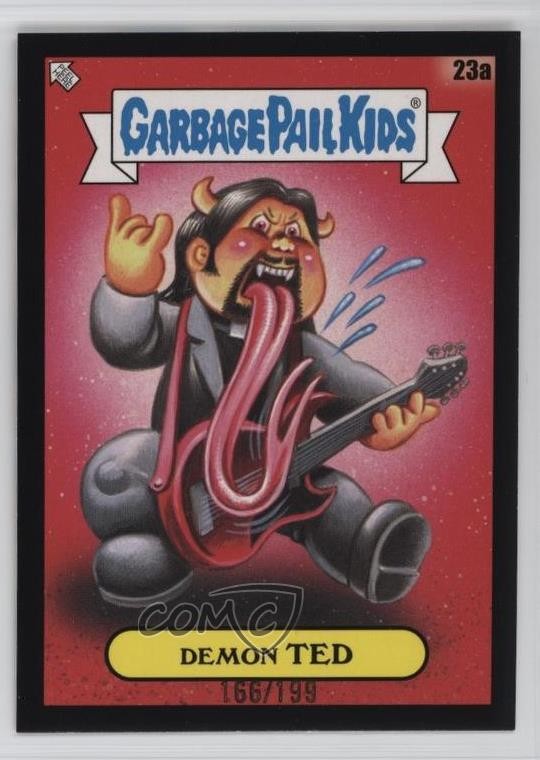Demon Ted #23A PSA 10 Garbage Pail Kids card front