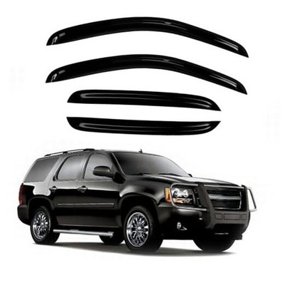 Side Window Wind Deflectors Compatible with 2007-2014 Tahoe/Yukon Auto Window 