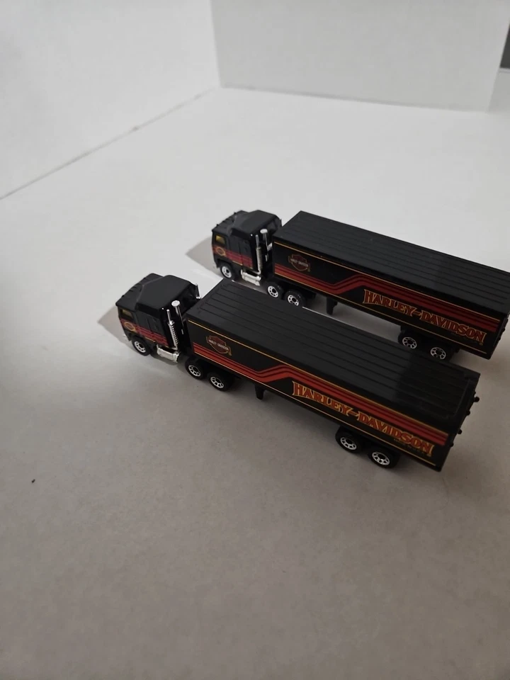 Remolque articulado 2 Matchbox Harley Davidson Kenworth semirremolque 1981 Foto 4 de 4