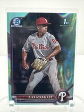 2022 Bowman Draft - Chrome Alex McFarlane #BDC-117 Aqua Lava Refractor /199 (RC)