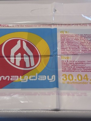 Mayday 2000 Plastiktüte Dortmund Rave Techno