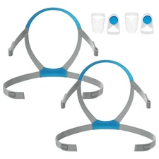 2Pack Replacement CPAP Mask Headgear Strap for Airfit F40 Headgear CPAP Supplies