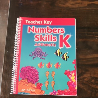 Abeka K5 Numbers Skills Teacher KEY