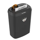Suntiko 14-Sheet Heavy Duty Paper Shredder for Home  Office, Cross-Cut Credit...