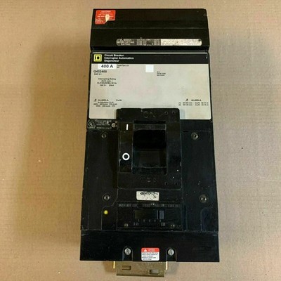 Square D Q4 Q432400 3 Pole 400 Amp 240v Gray Label Circuit Breaker I-Line AK