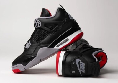 Air Jordan 4 Retro Bred Reimagined SNKRS Shock Drop Confirmed | eBay