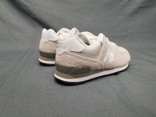 New Balance Toddler's 574 (TD) Sneakers Lace Up Gray White Size 8 NEW IN BOX! - Picture 7 of 10