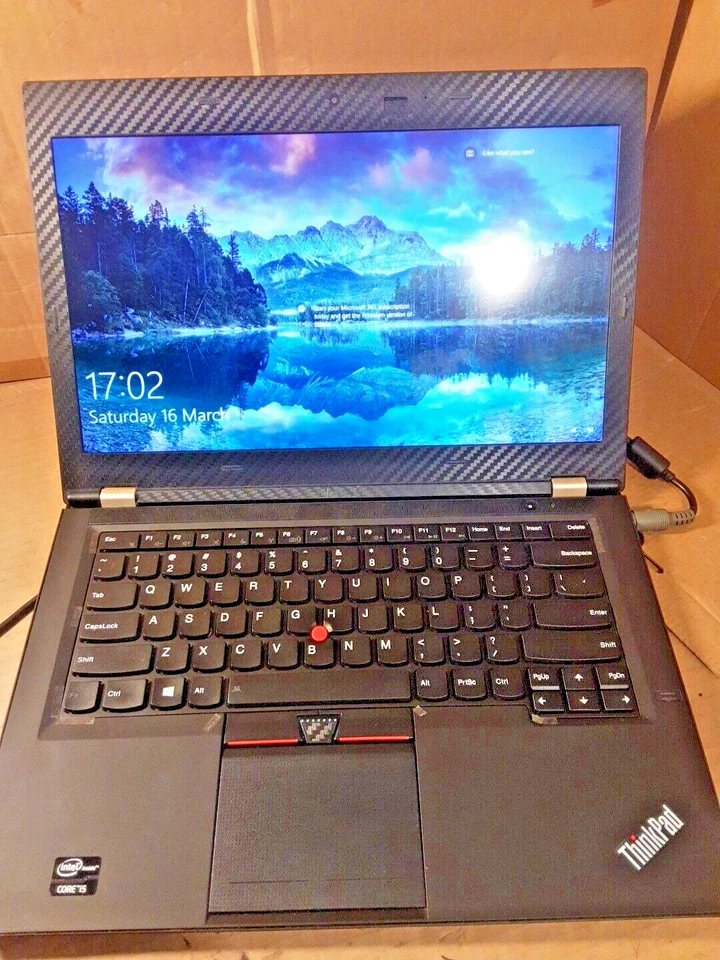 LENOVO T430U WIN 10 3rd GEN CORE i5 WEBCAM 8GB RAM 256GB SSD 14.1", OFFICE 2021 - Image 2 of 4