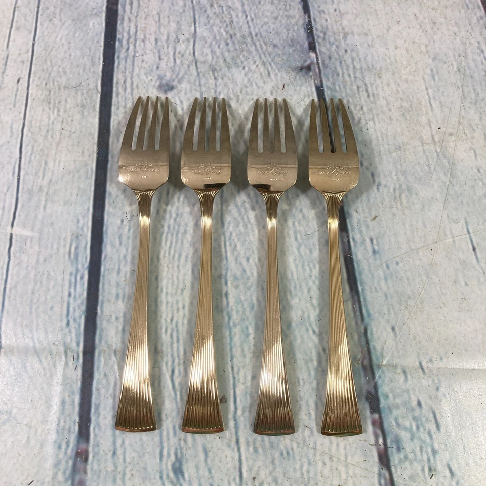 4 件巴克莱日内瓦餐具金色圣莫里茨晚餐叉日本 - 7.5 — 第 4/4 张图片