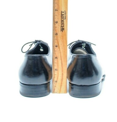 Bally of Switzerland Vintage Black Leather Oxford Dress  display picture 1