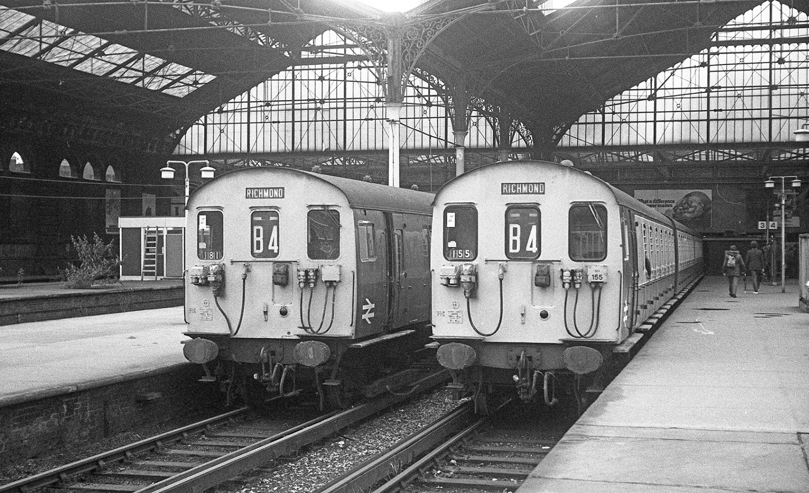 Orig. 35mm Railway Negative Class 501 EMUs Broad Street 14/7/1984