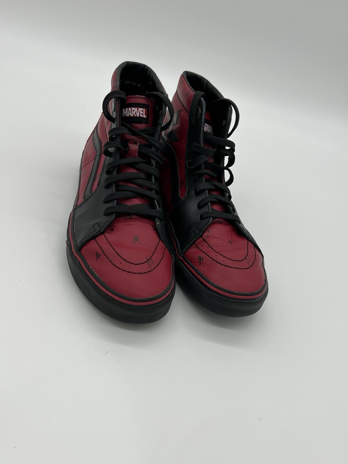 Vans x Marvel SK8-Hi Deadpool Men’s Size 11 Black Red Limited Edition Sneakers