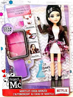 MGA Entertainment Project Mc2 Netflix STEAM McKeyla's Bronzer Experiment & Doll 