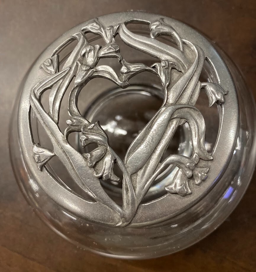 Vintage 1988 Seagull Pewter Heart Potpourri Dish Made In Canada | eBay