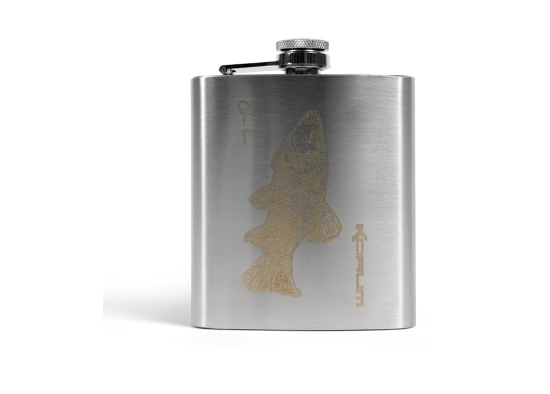 Korum Classic Tench Hip Flask 7oz - Fishing/Outdoor & Camping Classic Hip Flask