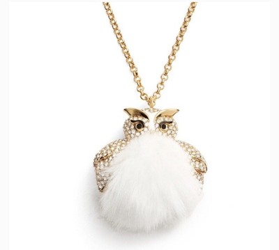 $128 KATE SPADE Star Bright OWL Pendant 