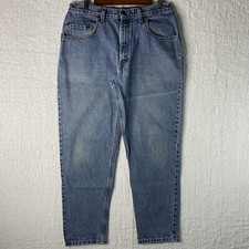 Vintage Levis 545 Mens 33/30 Loose Fit Jeans Brown Tab Made In USA