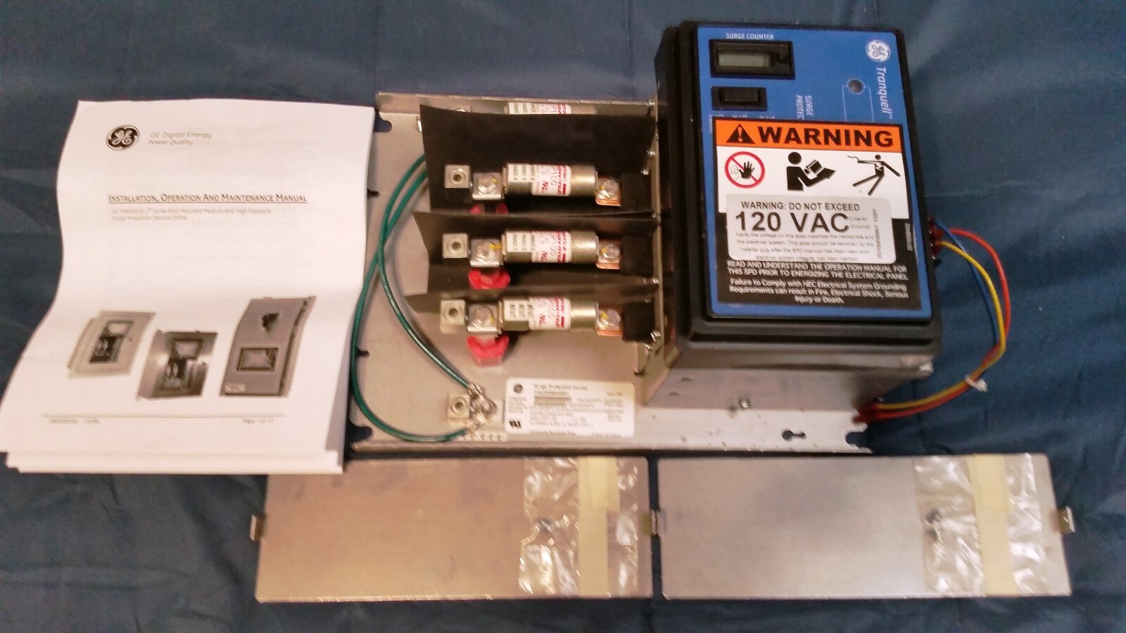 GE Tranquell Surge Protective Device TME120Y080NSWM / GE 150110232 eBay