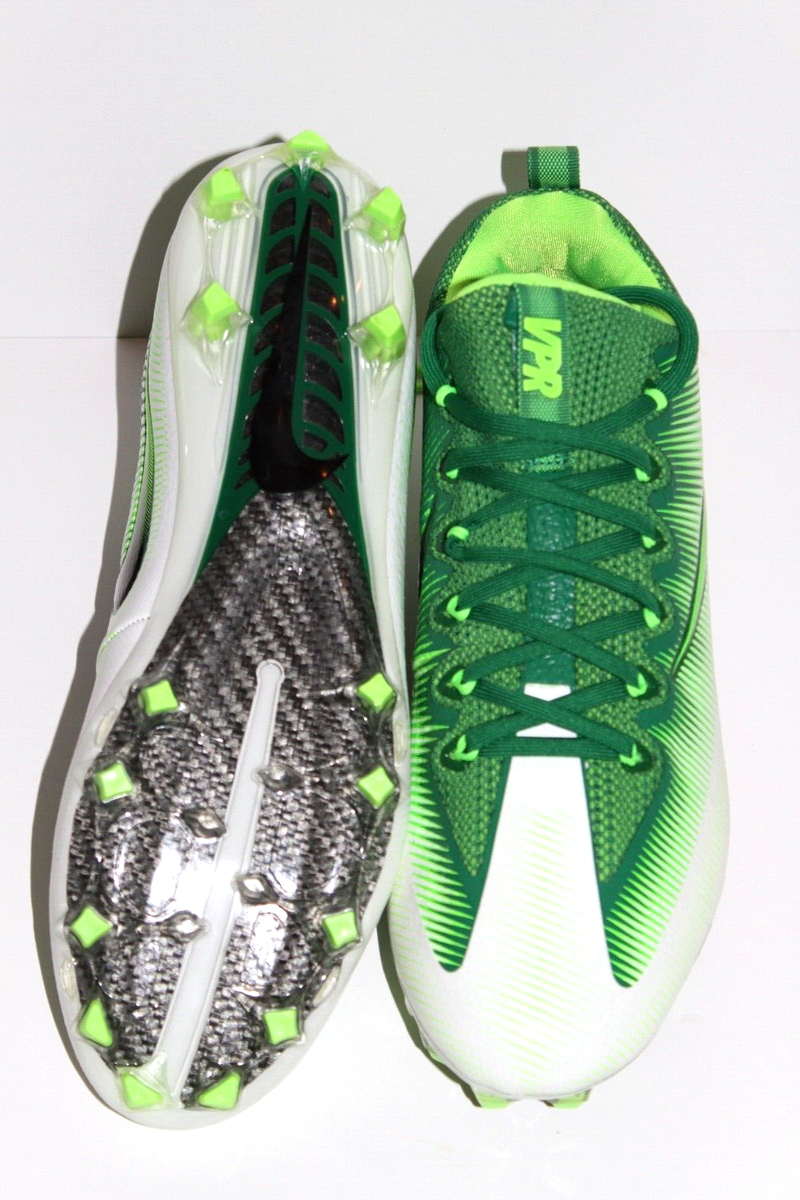 NEW NIKE VAPOR UNTOUCHABLE PRO Football Cleats Mens 10 Green  display picture 3