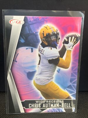 Chris Autman-Bell Rookie 2022 SAGE Low Series #7 RC Minnesota Gophers Prospect