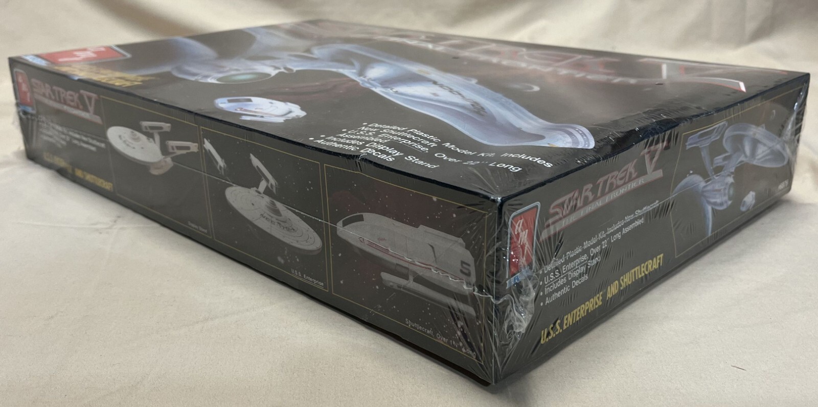 AMT ERTL 1/537 Scale Star Trek V USS Enterprise & Shuttlecraft Model ...