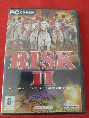 RISK 2 PC CD-ROM New Sealed PAL FR