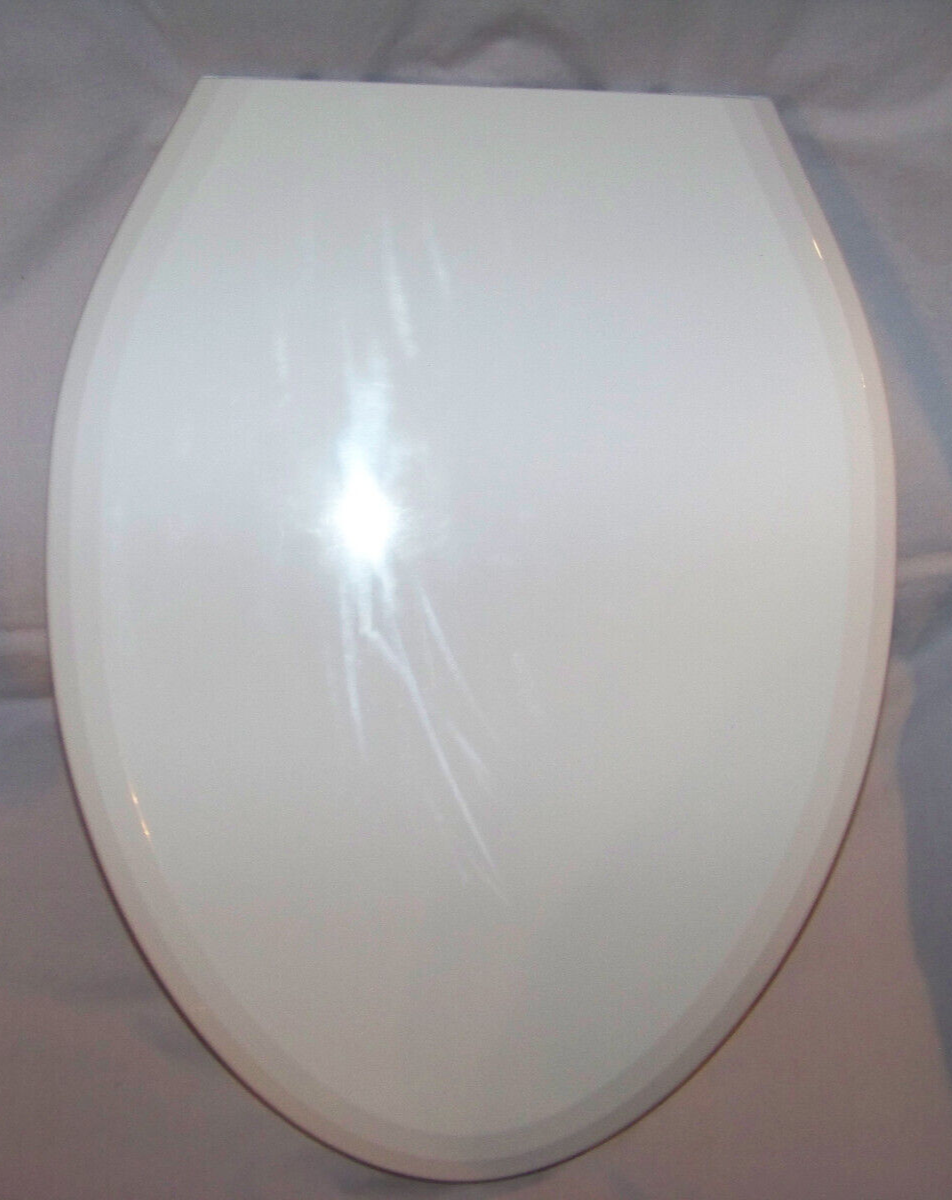 Delta Sanborne Elongated Nightlight Toilet Seat White 813902NWH, NEW