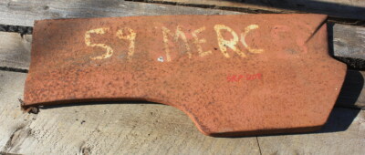 59 Mercury Car NORS Right Lower Front Fender Section (SRP209
