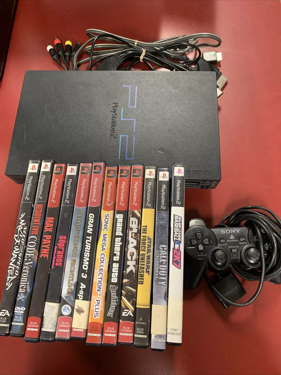 Sony Playstation 2 Fat Grand Theft Auto Console Bundle for Sale